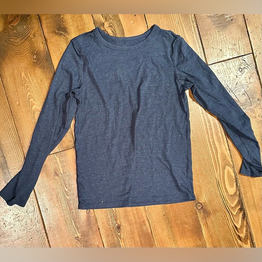 Cat & Jack Long Sleeve Shirt in Dark Blue
